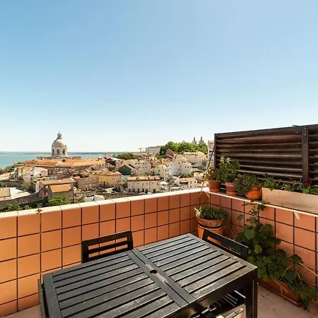Appartement Stunning Views 1bedroom Flat In Graça Lisboa
